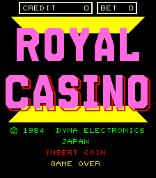 Royal Casino Title Screen
